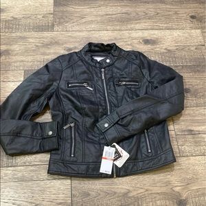 Womens Jou Jou Vegan Leather Jacket